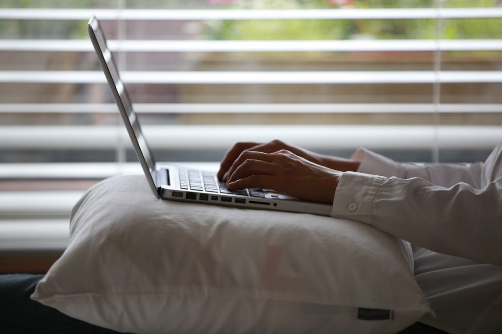 working from home
